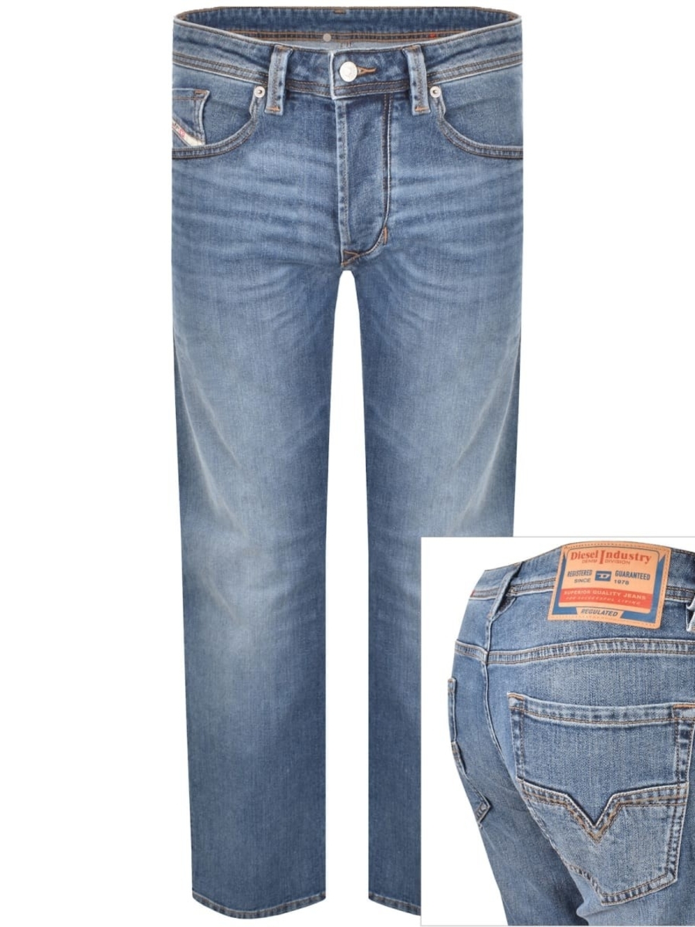 Diesel Industry Larkee Straight Jeans for Men
